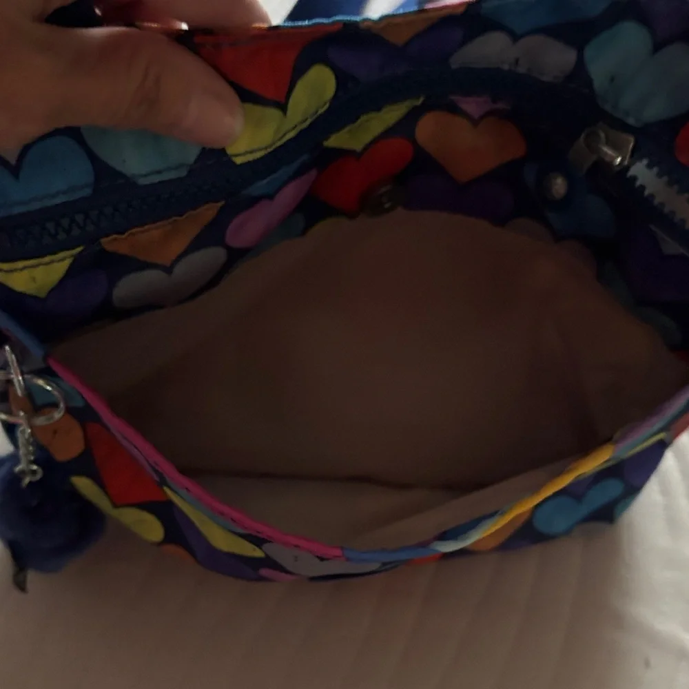 Kipling Multicolor Heart Crossbody Bag - Picture 4 of 9